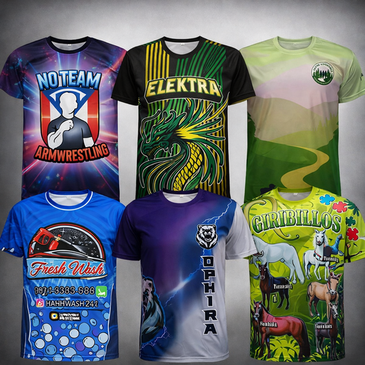 CAMISAS FULL PRINT MANGA CORTA